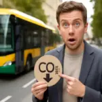 Quanti kg di CO2 si risparmiano scegliendo l’autobus? Il dato che sorprende chi pensa alla sostenibilità