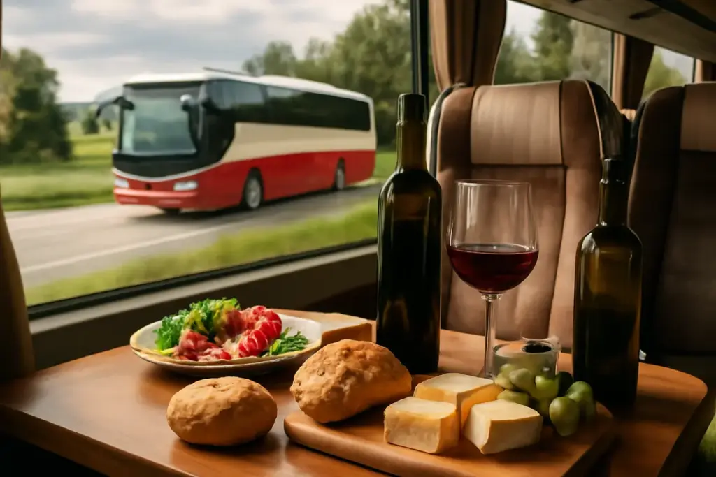 Itinerari enogastronomici in autobus: le tappe gourmand da non perdere per un viaggio all’insegna del gusto