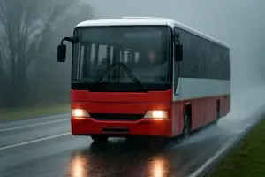 Guida sicura in condizioni meteo avverse: le regole pratiche per autobus che fanno davvero la differenza