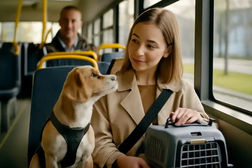 Si possono portare animali domestici durante gli itinerari in autobus? Cosa prevedere per organizzare un viaggio sereno