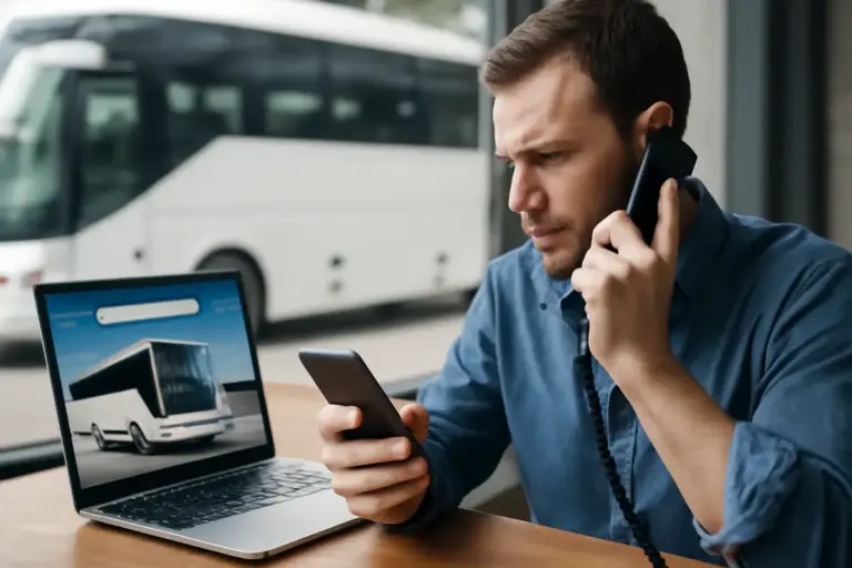 Prenotazione di autobus online o telefonica: come scegliere la modalità più rapida e sicura