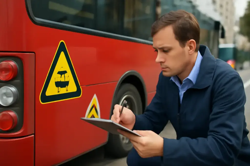 Obblighi per la segnaletica esterna degli autobus: evita sanzioni con questo controllo spesso trascurato