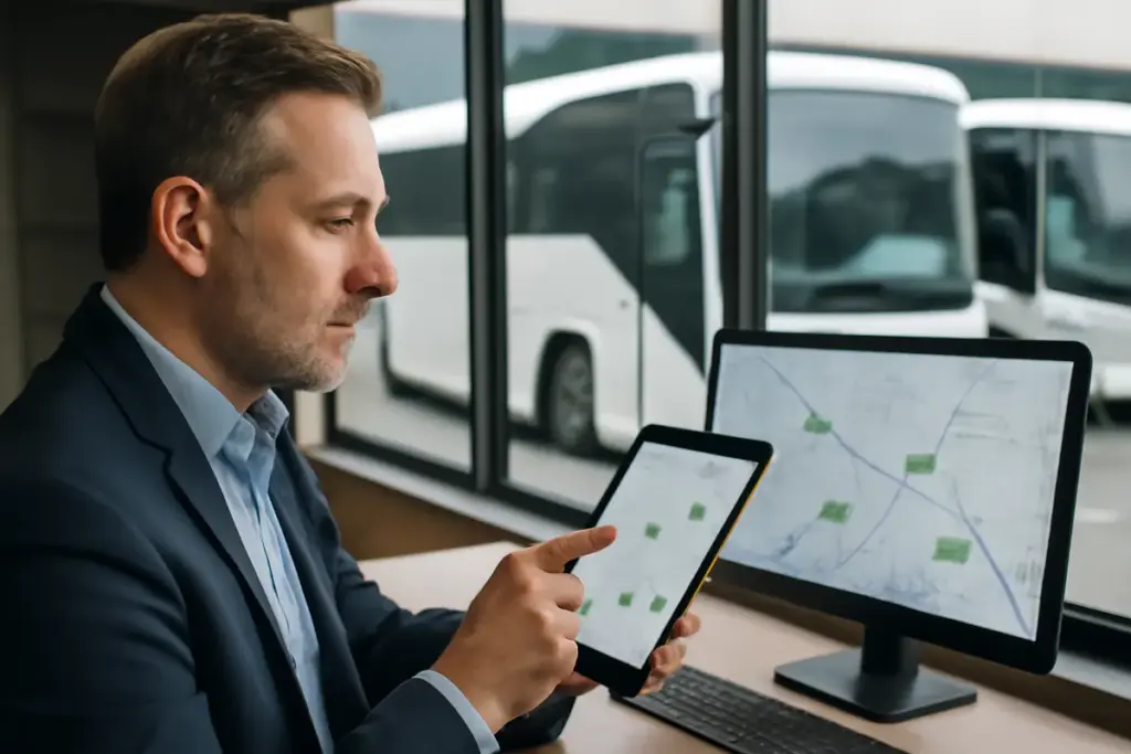 Gestione flotte autobus 4.0: segui con una sola piattaforma i mezzi in tempo reale