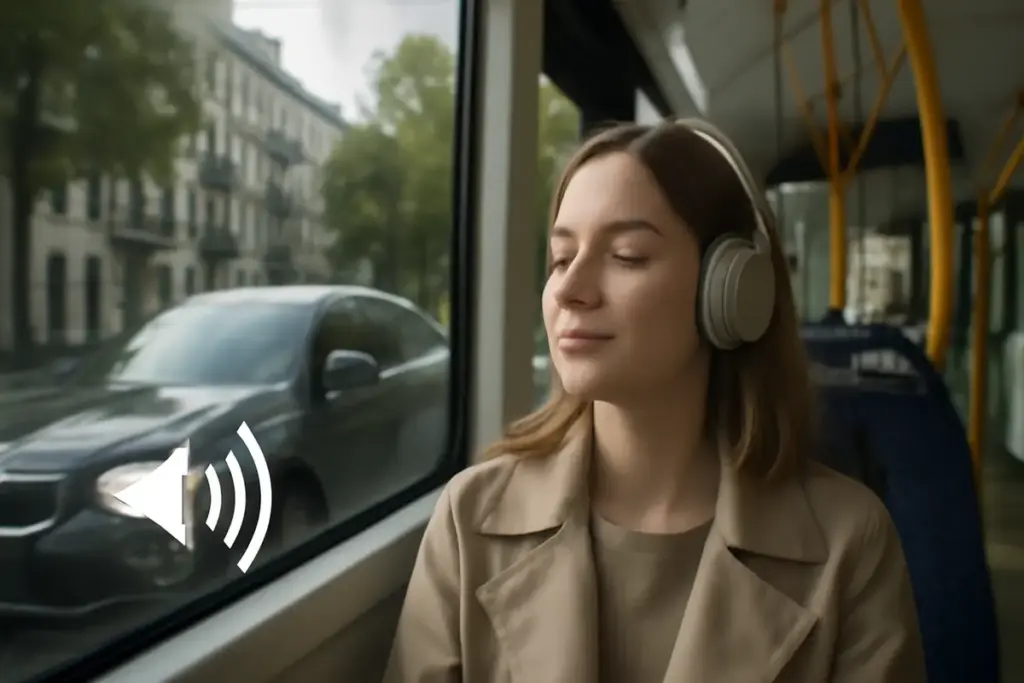 Ridurre l’inquinamento acustico in città: perché la scelta dell’autobus fa la differenza anche per il benessere