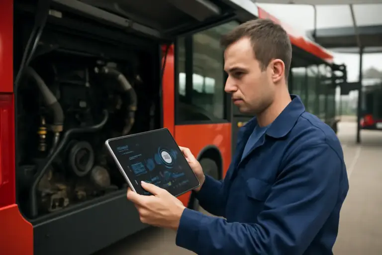 Come funziona la manutenzione predittiva sugli autobus moderni? Riduci i disagi senza attese