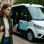 Navette elettriche a chiamata: il nuovo modo flessibile di muoversi in città senza lunghe attese