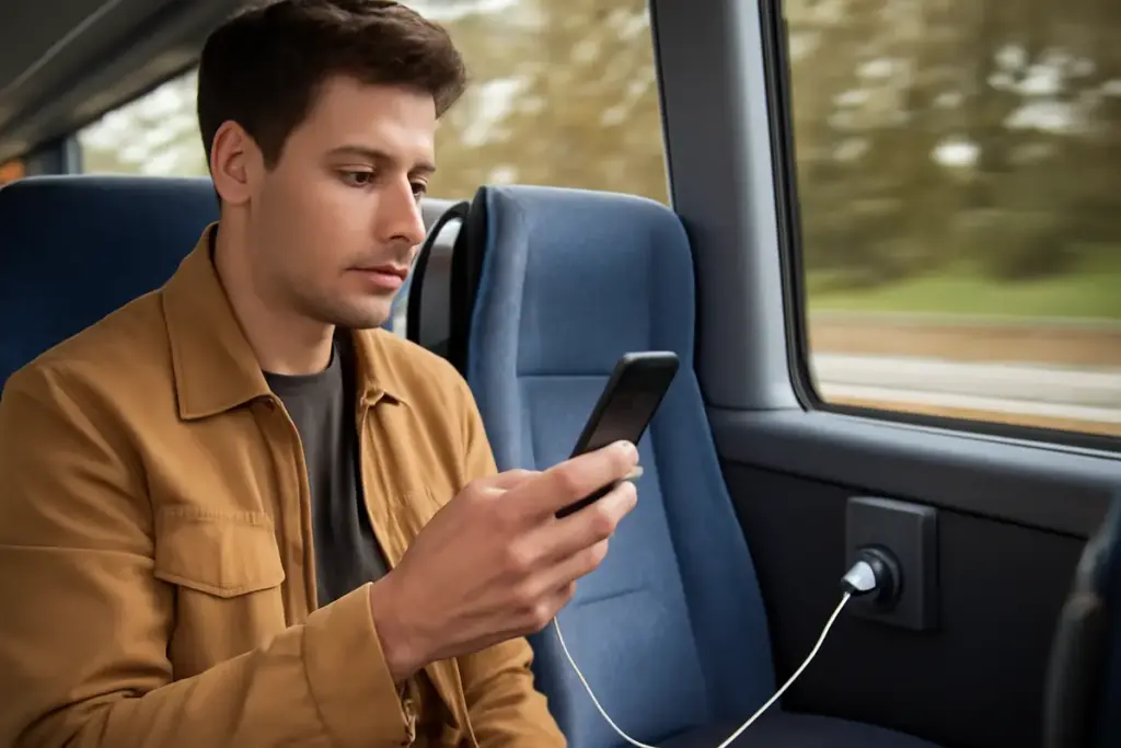 Posso ricaricare i miei dispositivi durante il viaggio in autobus? I dettagli poco noti